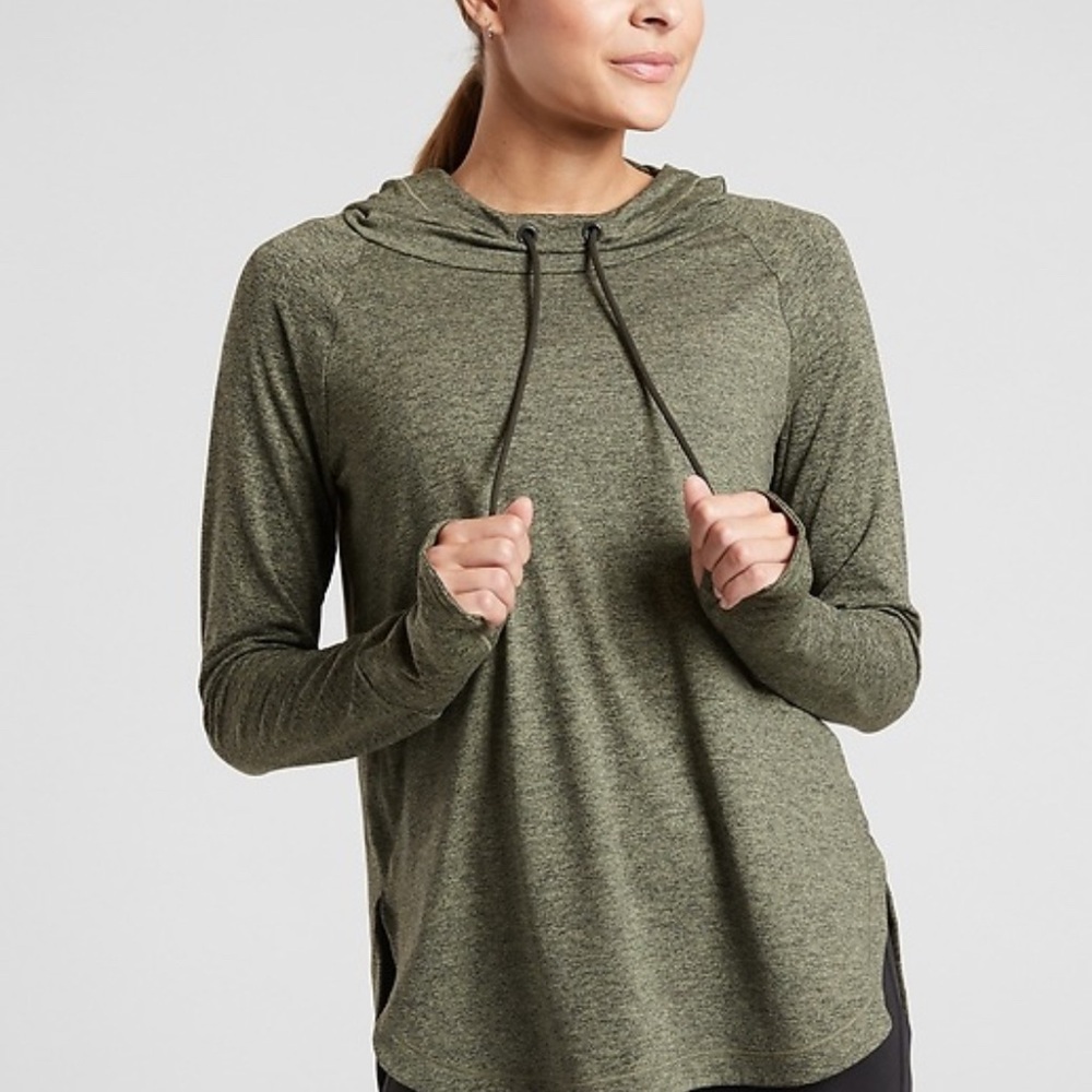 ✨Athleta Uptempo Hoodie Sweatshirt size L